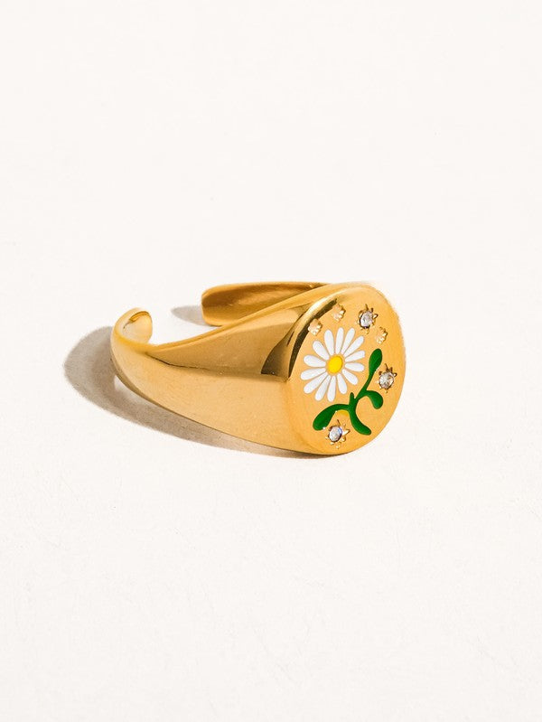Bague ajustable Beila Daisy