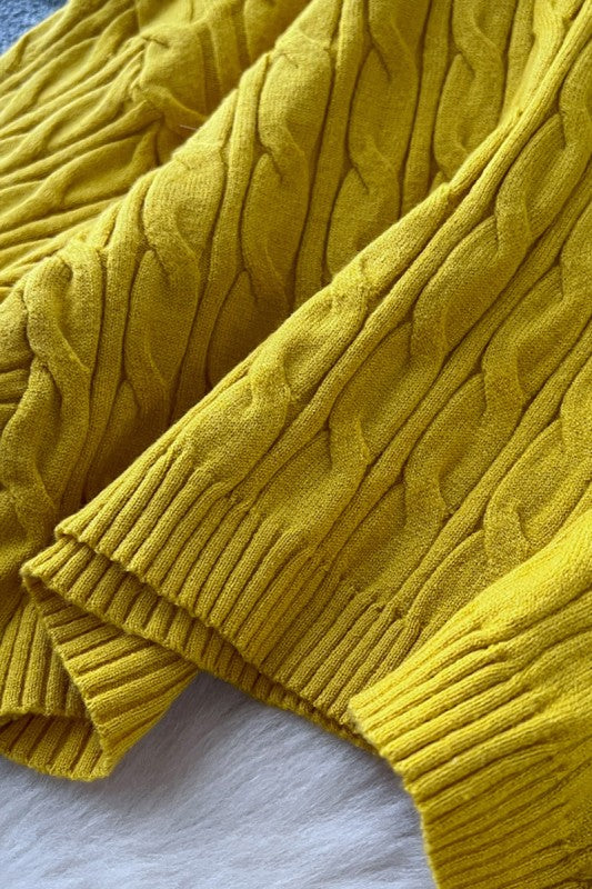 Chic Knit Sweater And Maxi Dress Set