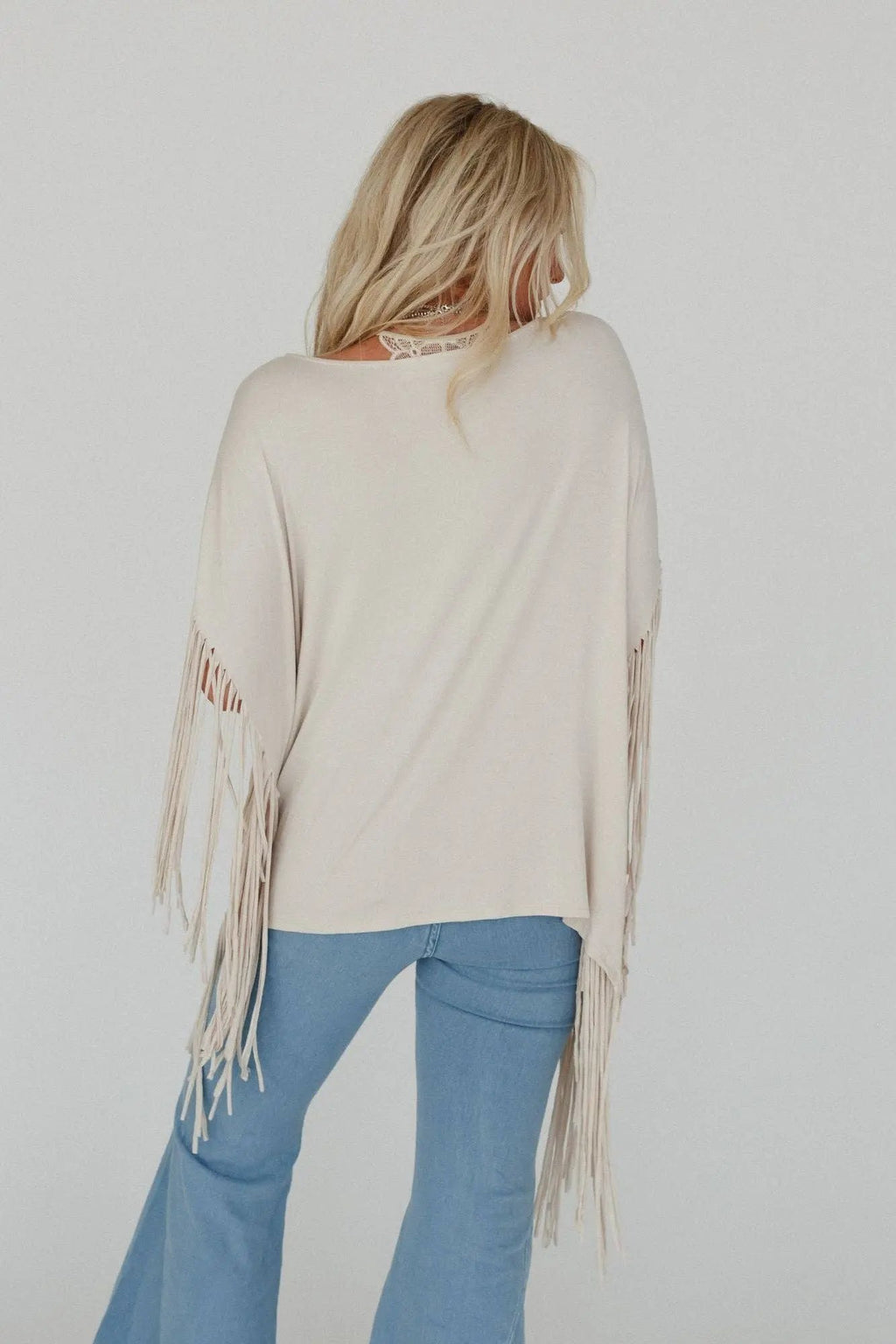 Western Showstopper Fringe Top Three Bird Nest