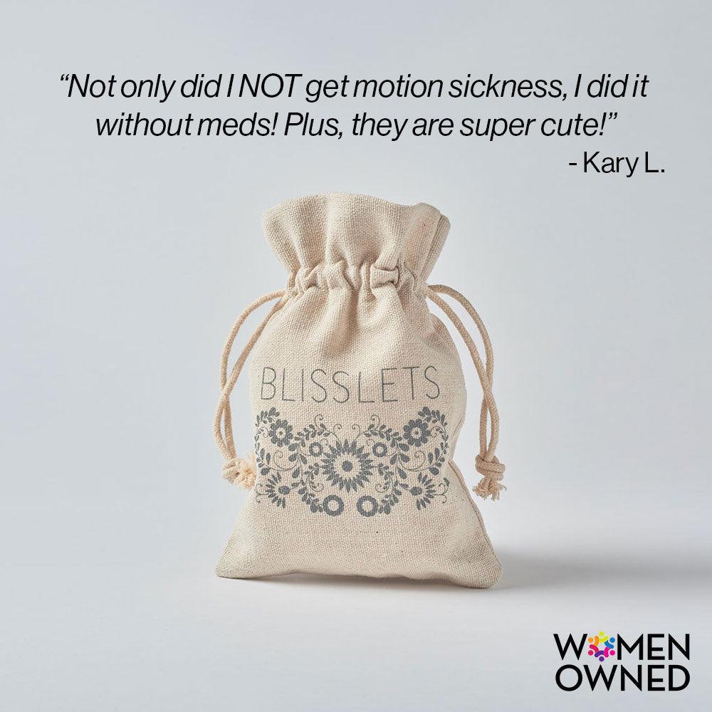 Bracelets Edith + Lucy pour soulager les nausées et l'anxiété