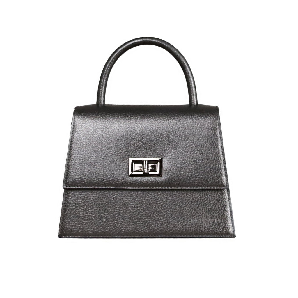 Origyn 03 - Sac Kelly en cuir végétalien végétal - Fabriqué avec du MIRUM® sans plastique