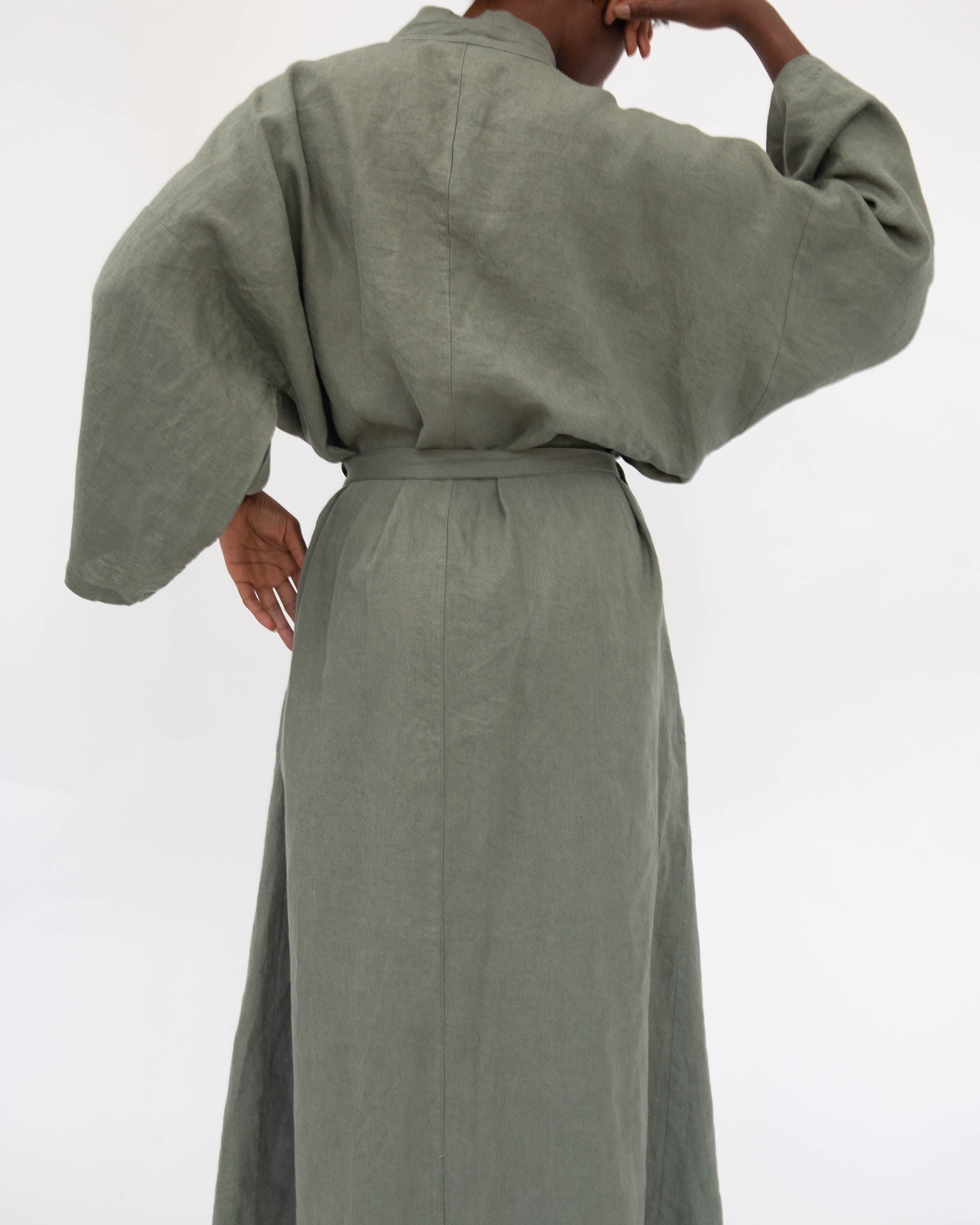 Robe longue en lin Sai